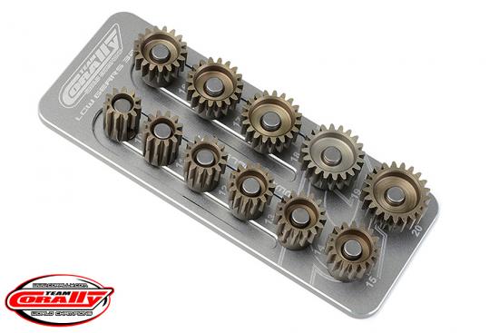 Corally Pinion Caddy 32DP - 11 Pinions - 5mm