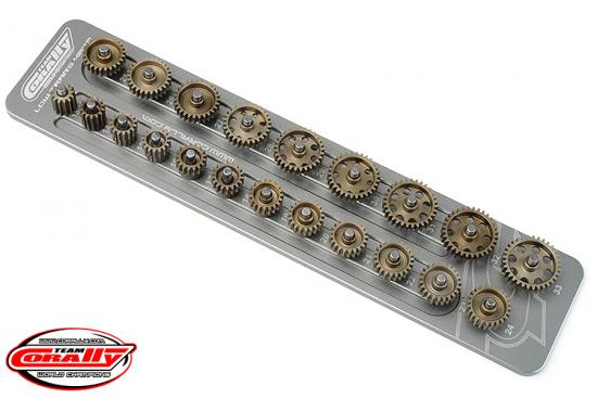 Corally Pinion Caddy 48DP - 21 Pinions - 3.17mm