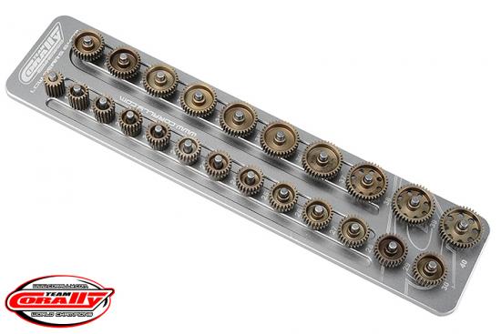 Corally Pinion Caddy 64DP - 23 Pinions - 3.17mm
