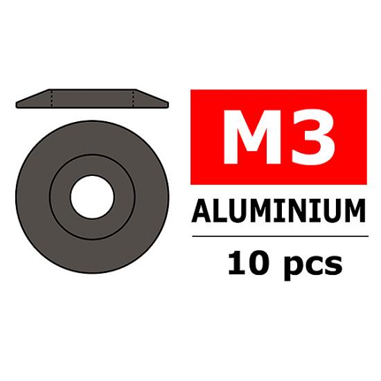 Corally Aluminium Washer For M3 Button Head Screws O