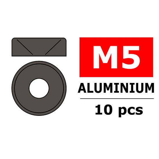 Corally Aluminium Washer For M5 Flat Head Screws Od=