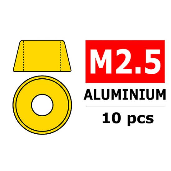 Corally Aluminium Washer For M2.5 Socket Head Screws