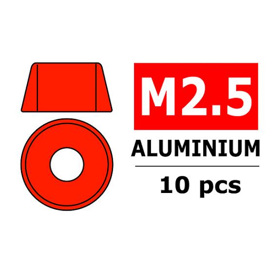 Corally Aluminium Washer For M2.5 Socket Head Screws