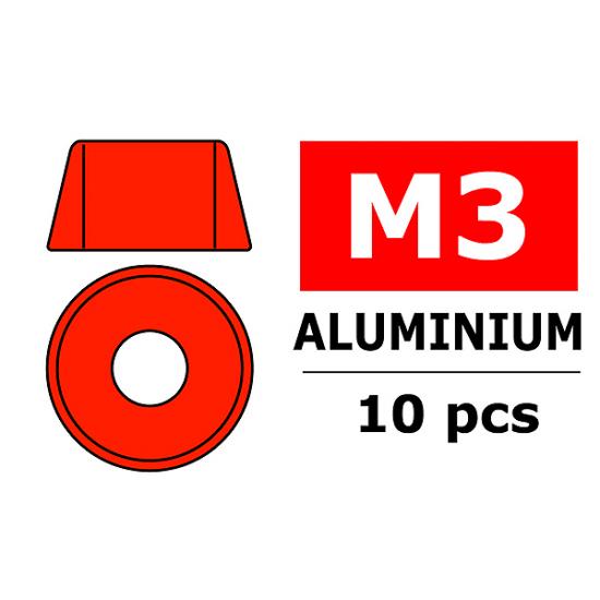 Corally Aluminium Washer For M3 Socket Head Screws O