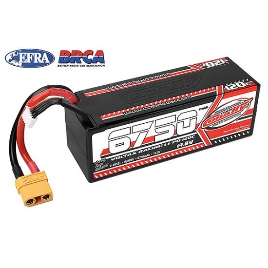 Corally Voltax 120C Lipo Battery - 6750Mah - 14.8V -
