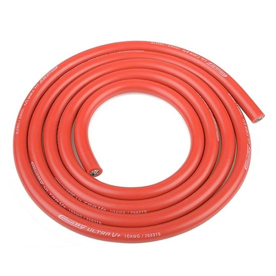Corally Ultra V+ Silicone Wire - 10AWG - Red - 1M