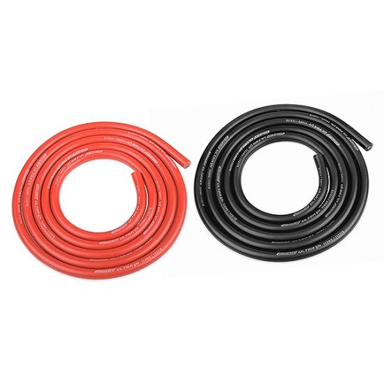 Corally Ultra V+ Silicone Wire - 12AWG - Red and Black - 1M Each