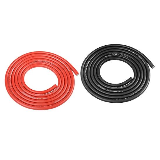 Corally Ultra V+ Silicone Wire - 14AWG - Black and Red - 1M Each