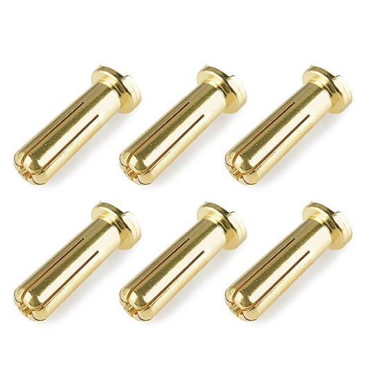Corally Bullet Connector 5.0mm - Male - Solid Type -