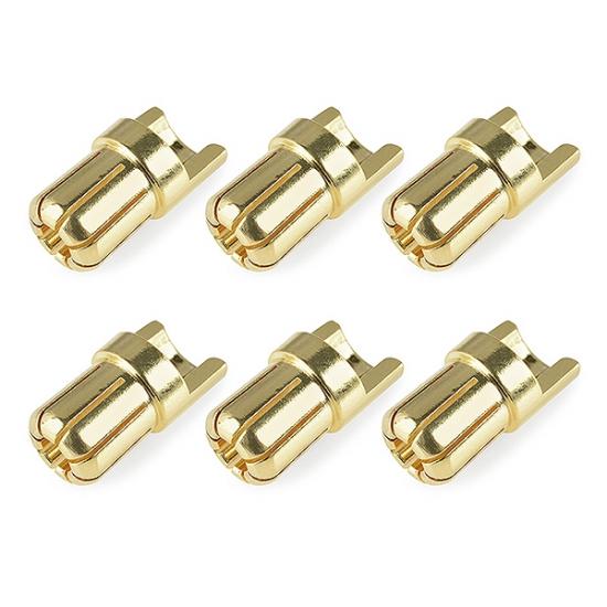 Corally Bullet Connector 6.5mm - Male - Solid Type -