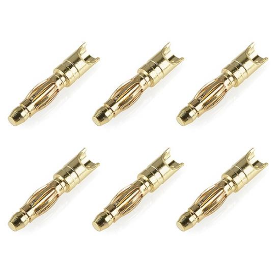 Corally Bullet Connector 2.0mm - Male - Spring Type -
