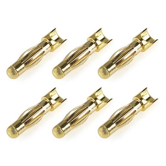 Corally Bullet Connector 4.0mm - Male - Spring Type -