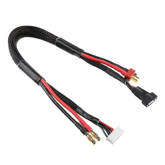 Corally Charge/Balance Lead - T-Plug 4S - Charger 6S