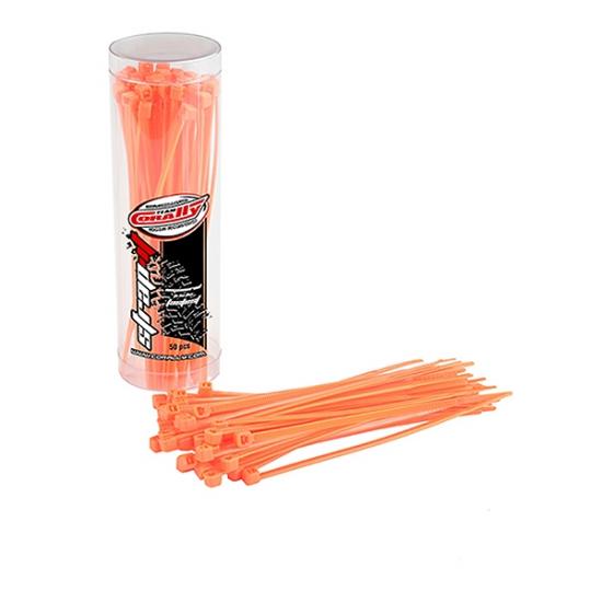 Corally Strap-It - Cabl E Tie Raps - Orange - 2.5X100M