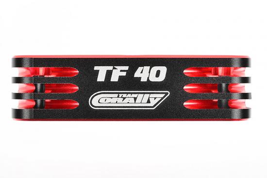 Corally Ultra High Speed Alloy Cooling Fan - 40mm 6-8.4V - Black/Red