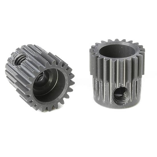 Corally 64DP Pinion - Short - Hard Anodised Al7075 -