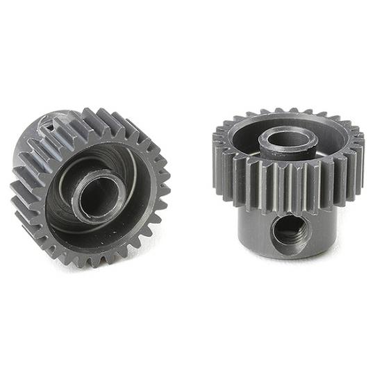 Corally 64DP Pinion - Short - Hard Anodised Al7075 -