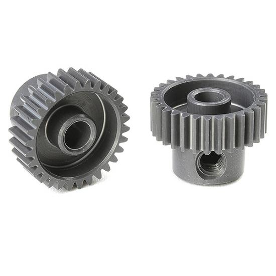Corally 64DP Pinion - Short - Hard Anodised Al7075 -