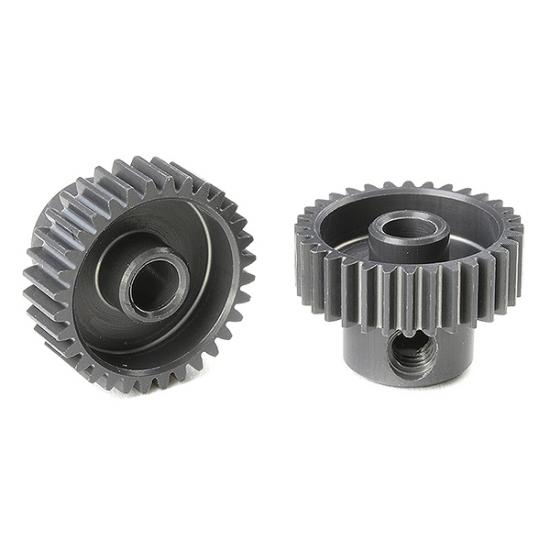 Corally 64DP Pinion - Short - Hard Anodised Al7075 -
