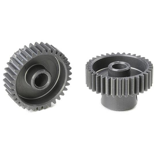 Corally 64DP Pinion - Short - Hard Anodised Al7075 -