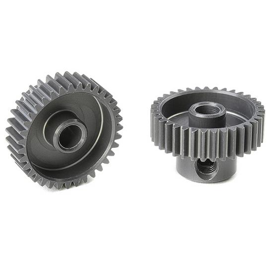 Corally 64DP Pinion - Short - Hard Anodised Al7075 -