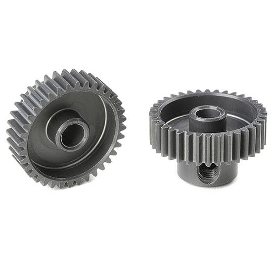 Corally 64DP Pinion - Short - Hard Anodised Al7075 -