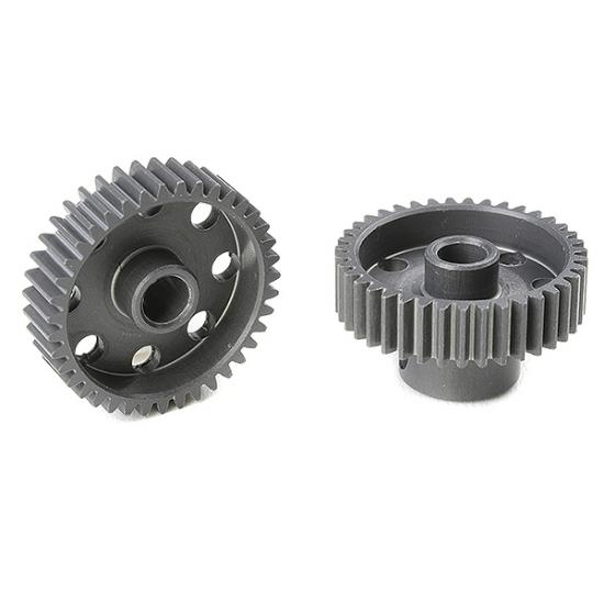 Corally 64DP Pinion - Short - Hard Anodised Al7075 -