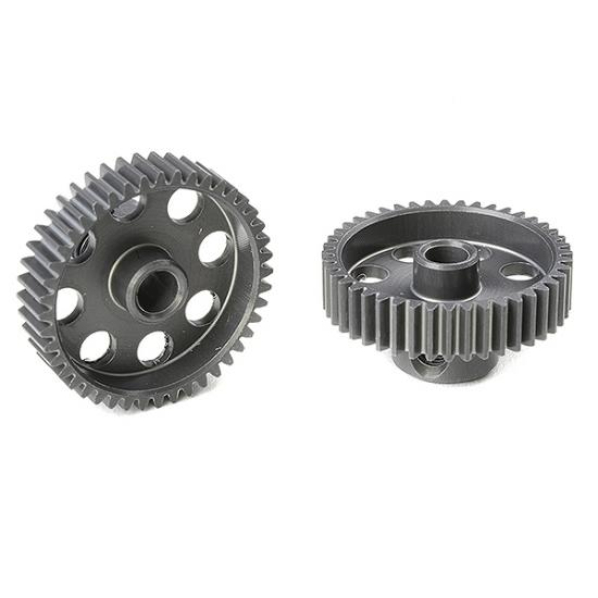Corally 64DP Pinion - Short - Hard Anodised Al7075 -