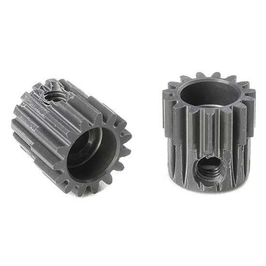 Corally 48DP Pinion - Short - Hard Anodised Al7075 -