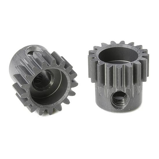 Corally 48DP Pinion - Short - Hard Anodised Al7075 -