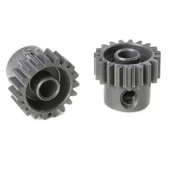 Corally 48DP Pinion - Short - Hard Anodised Al7075 -