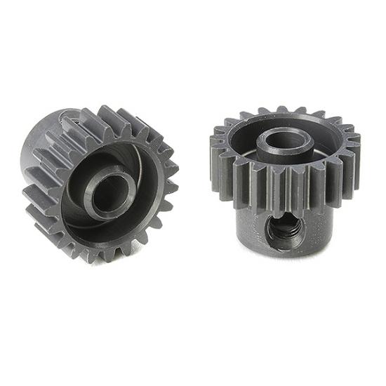 Corally 48DP Pinion - Short - Hard Anodised Al7075 -