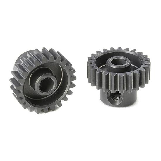 Corally 48DP Pinion - Short - Hard Anodised Al7075 -
