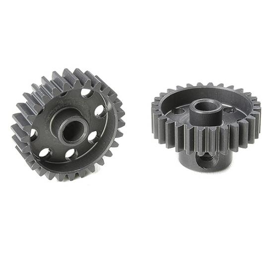 Corally 48DP Pinion - Short - Hard Anodised Al7075 -