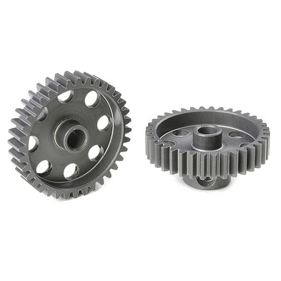 Corally 48DP Pinion - Short - Hard Anodised Al7075 -
