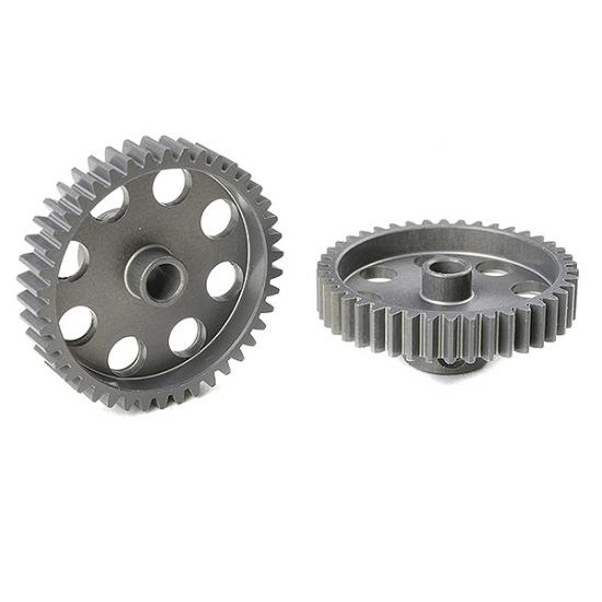 Corally 48DP Pinion - Short - Hard Anodised Al7075 -
