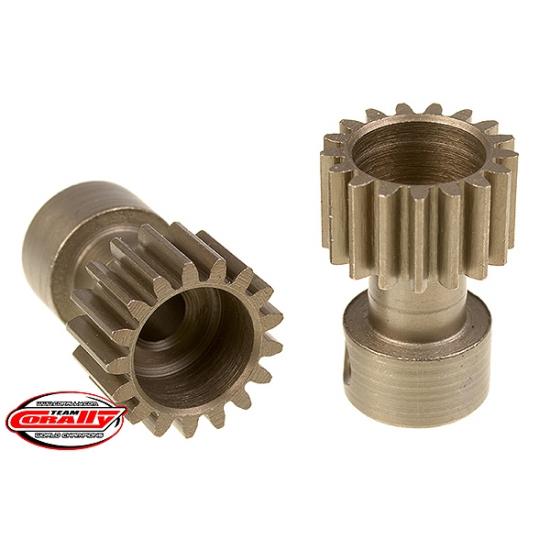 Corally 48DP Pinion Long Boss Hardened Steel 1