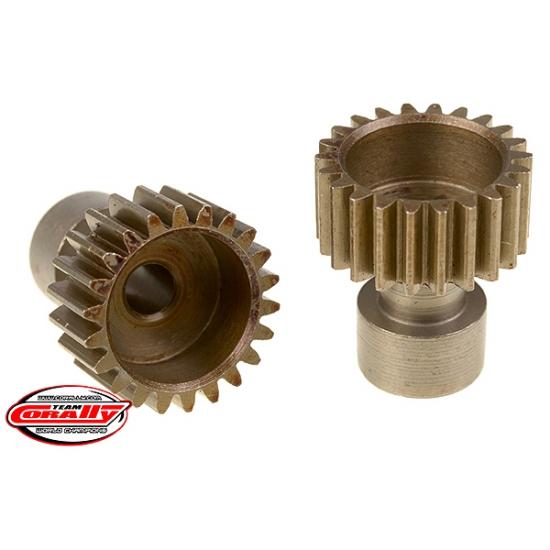 Corally 48DP Pinion Long Boss Hardened Steel 2
