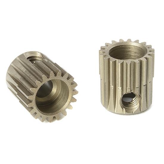 Corally 64DP Pinion - Short - Hardened Steel - 19 Teeth