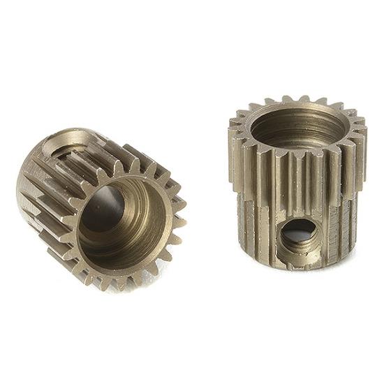 Corally 64DP Pinion - Short - Hardened Steel - 21 Teeth