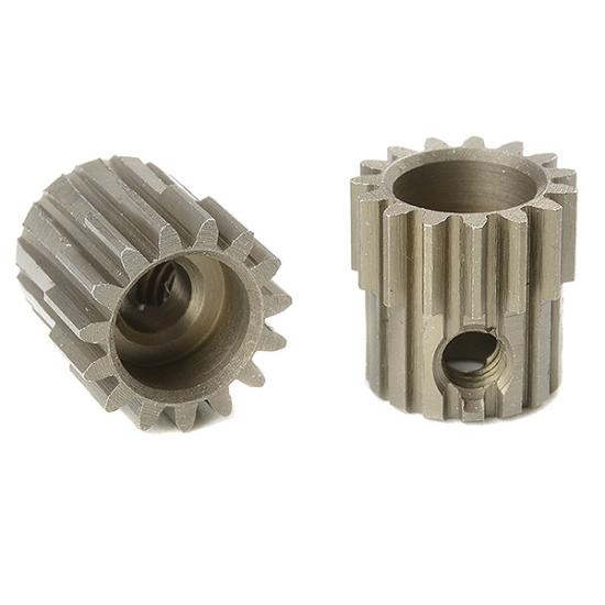 Corally 48DP Pinion - Short - Hardened Steel - 15 Teeth