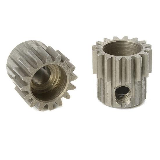 Corally 48DP Pinion - Short - Hardened Steel - 16 Teeth