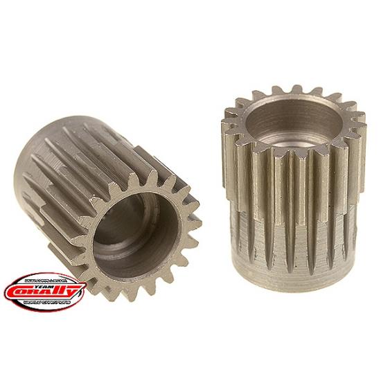 Corally 48DP Pinion Short Hardened Steel 19 Teeth