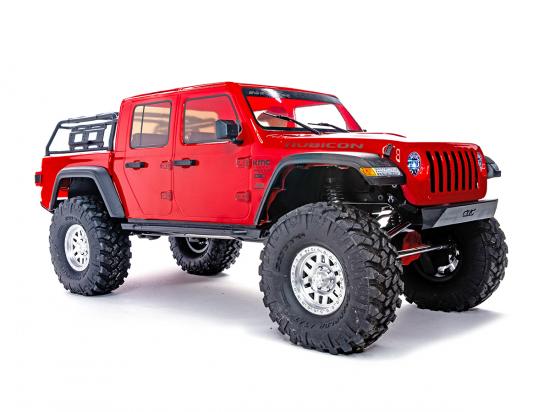 SCX10 III Jeep JT Gladiator 4WD RTR Red