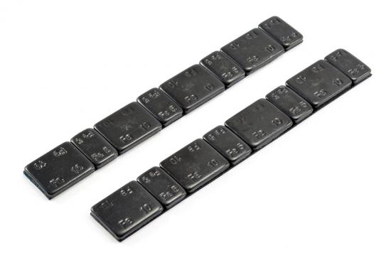 Centro Black Chassis Weights With Adhesive 5G/10G x 2 Strips