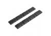 Centro Black Chassis Weights With Adhesive 5G/10G x 2 Strips