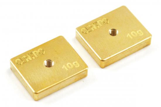 Centro Precision Brass 10G Balancing Weights (2)