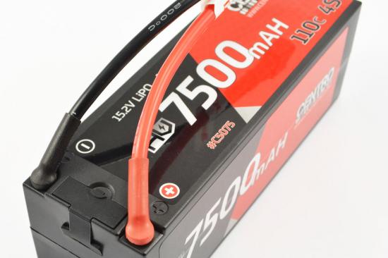 Centro HV 4S 7500Mah 15.2 110C Hardcase Lipo Battery 5.0mm