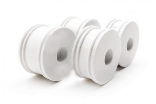 Carisma GT24B White Wheel Set