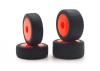 Carisma GT24B Orange Wheels/ Tyres Mounted